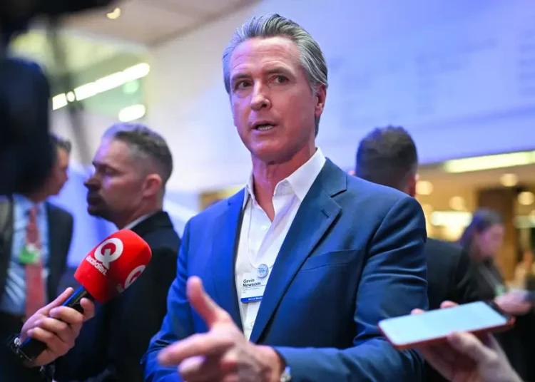 Gavin Newsom spent his Davos speech slamming Trump, saying it’s ‘the rule of Don’ in the US