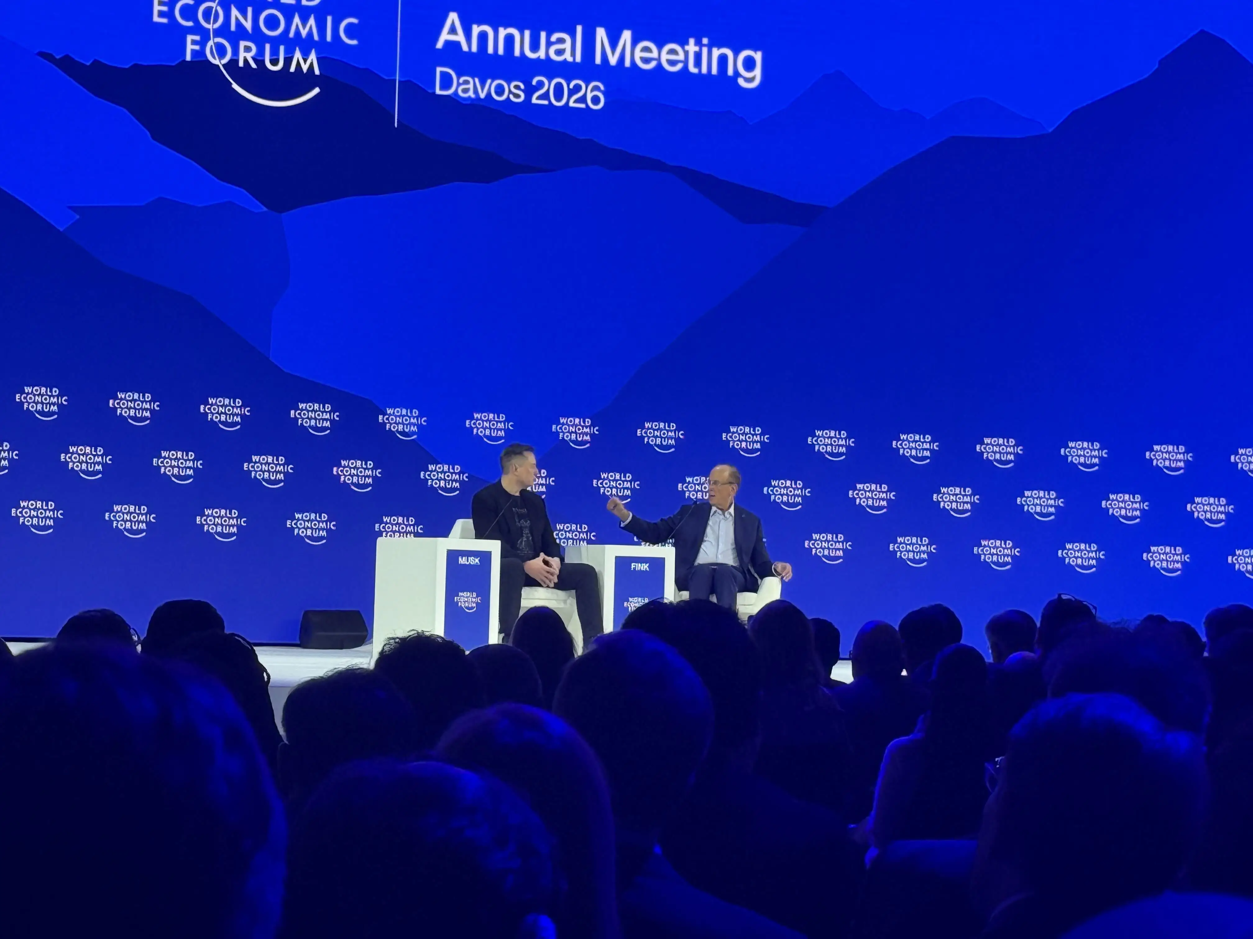 Elon Musk Davos speech