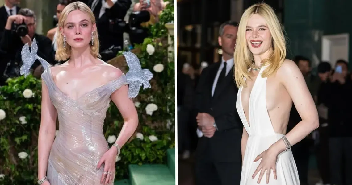 29 of the most daring looks Elle Fanning has ever worn, from sheer fabric to bold cutouts