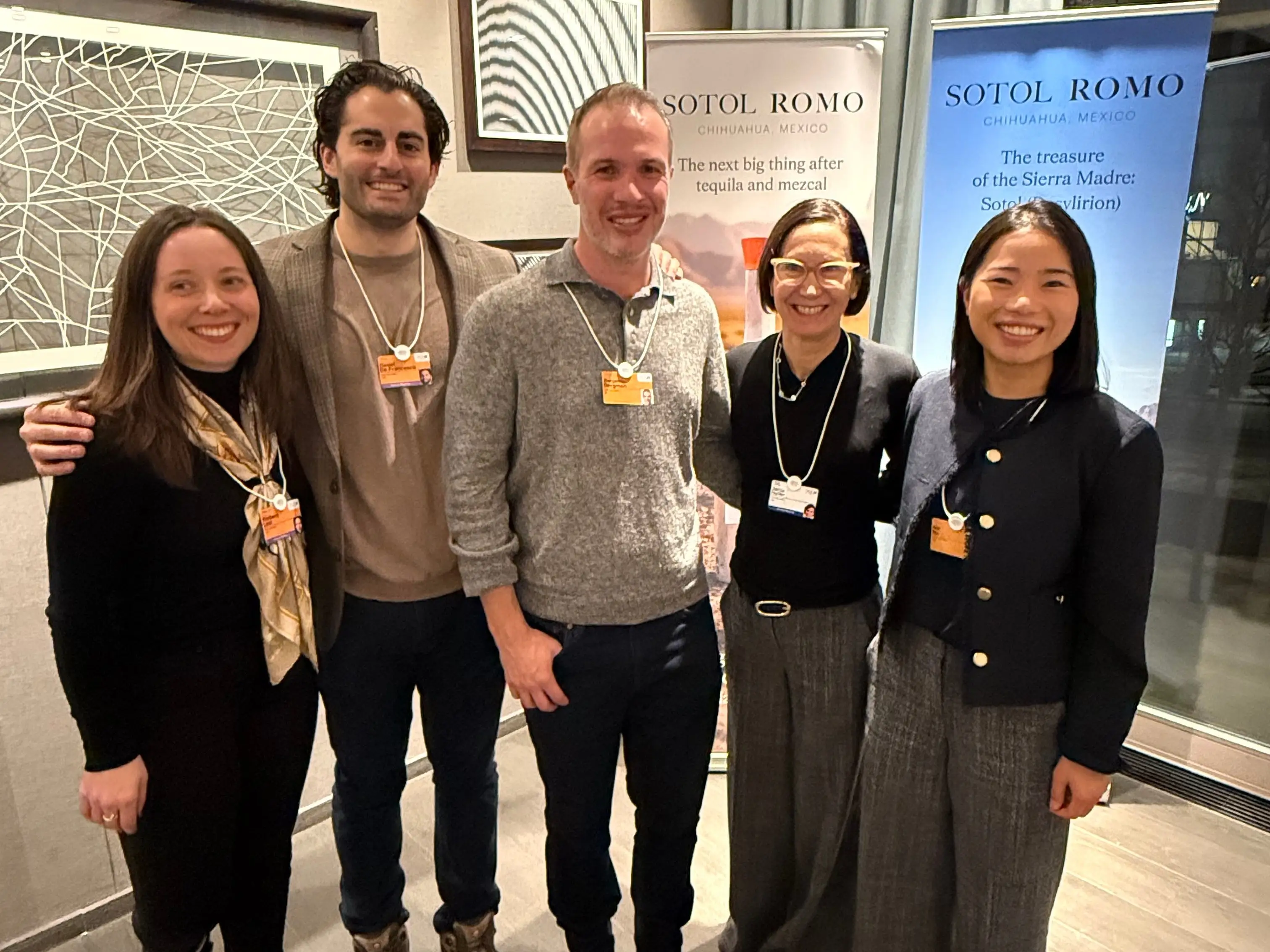 BI's editorial team at Davos