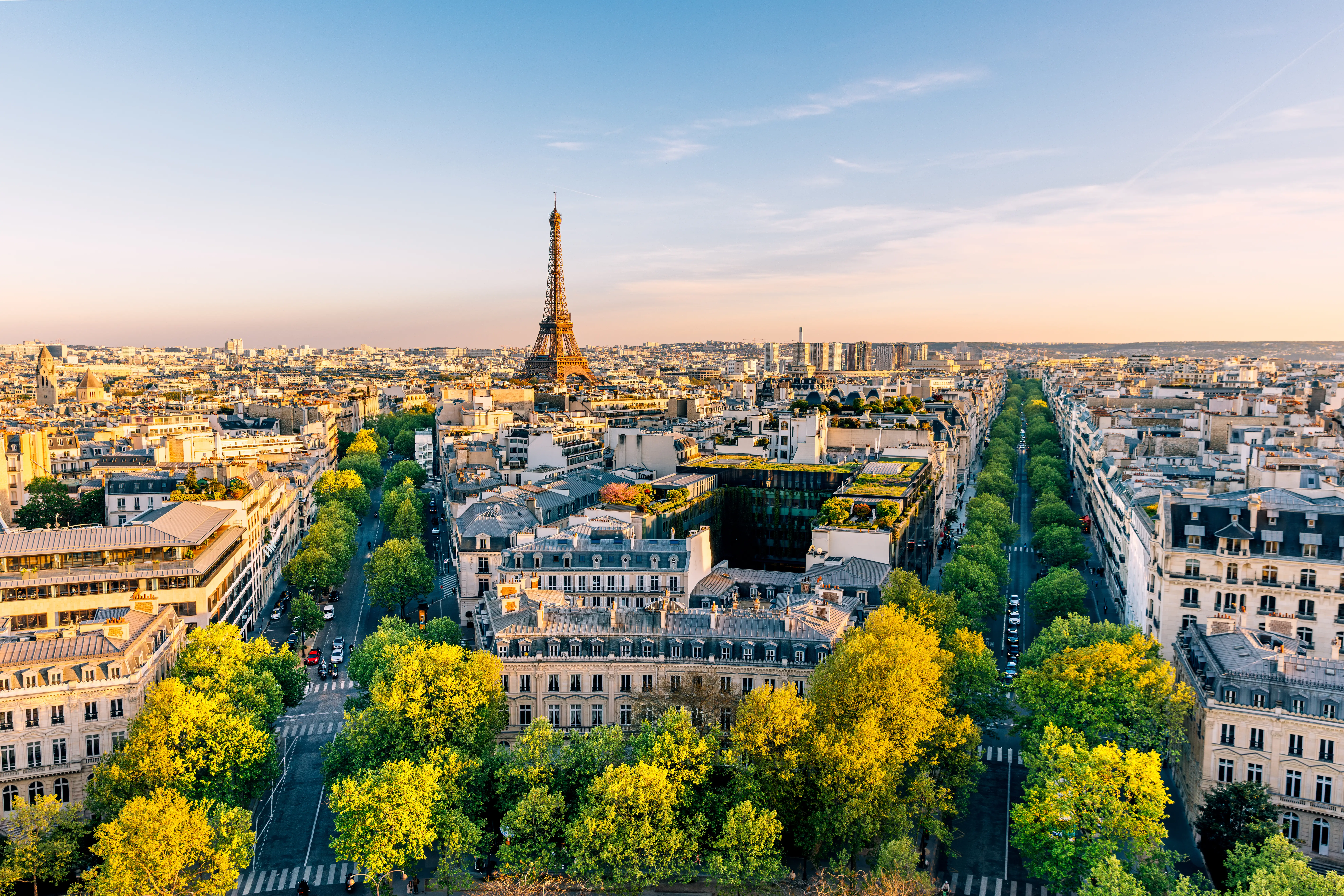 An overview of Paris.