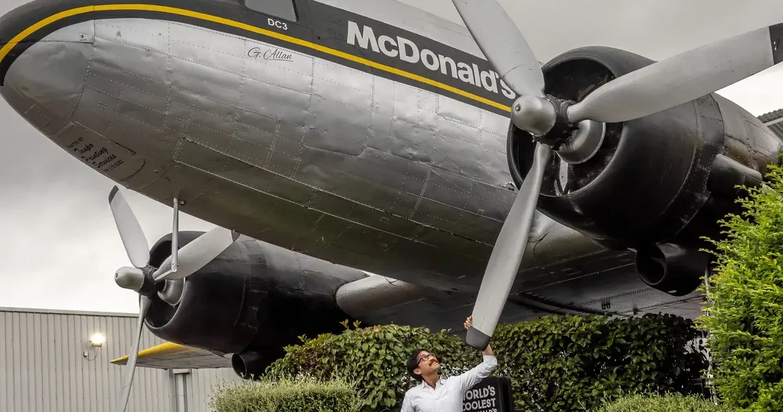 A McDonald’s superfan dined at over 100 of its restaurants around the world. See the most unique.