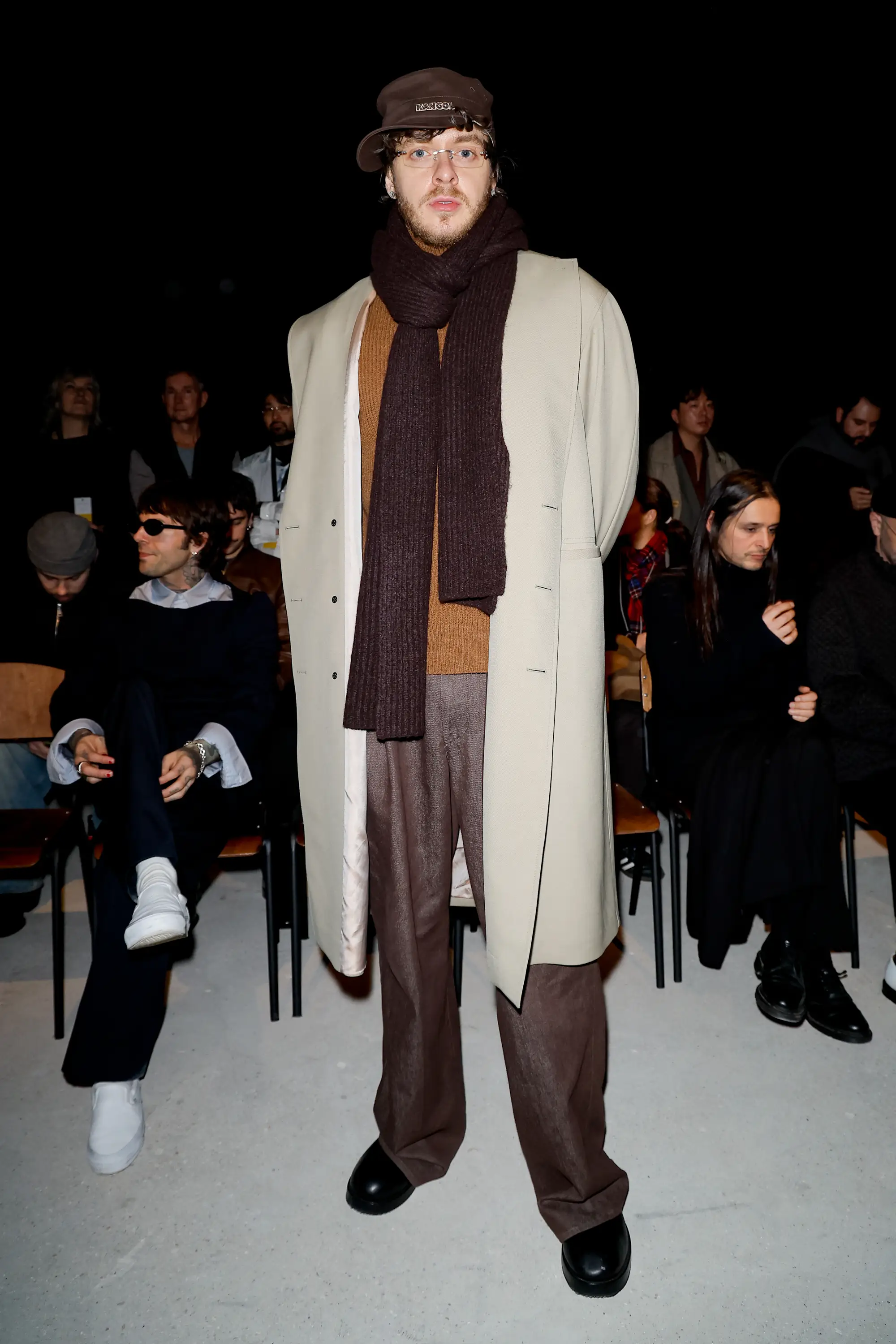Jack Harlow at a Dries Van Noten show during Paris Fashion Week Men's 2026.