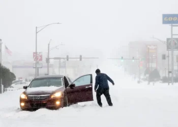 Huge winter storm barrels toward East Coast as snow and ice blanket large parts of US