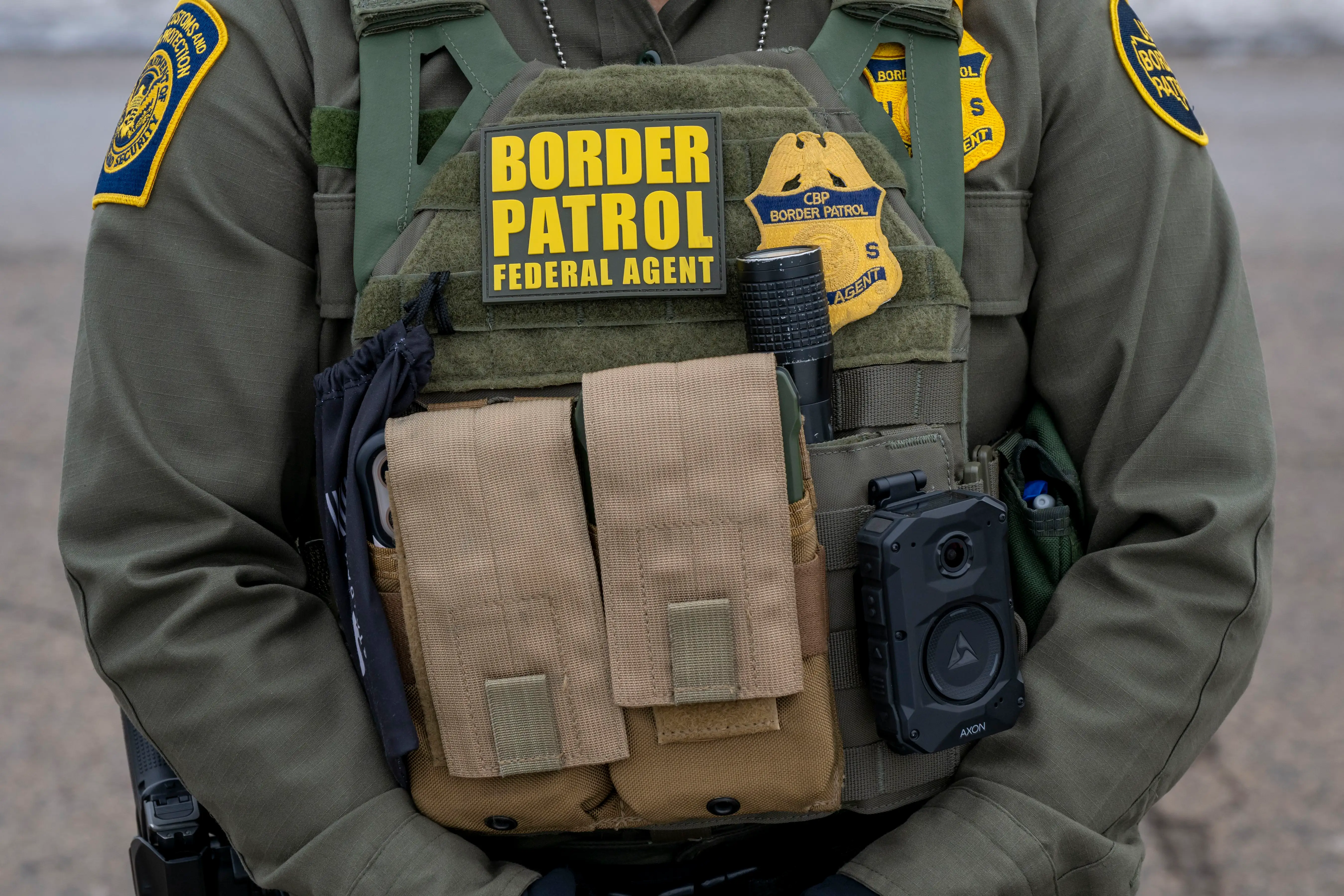 Border Patrol in Minneapolis, Minnesota.