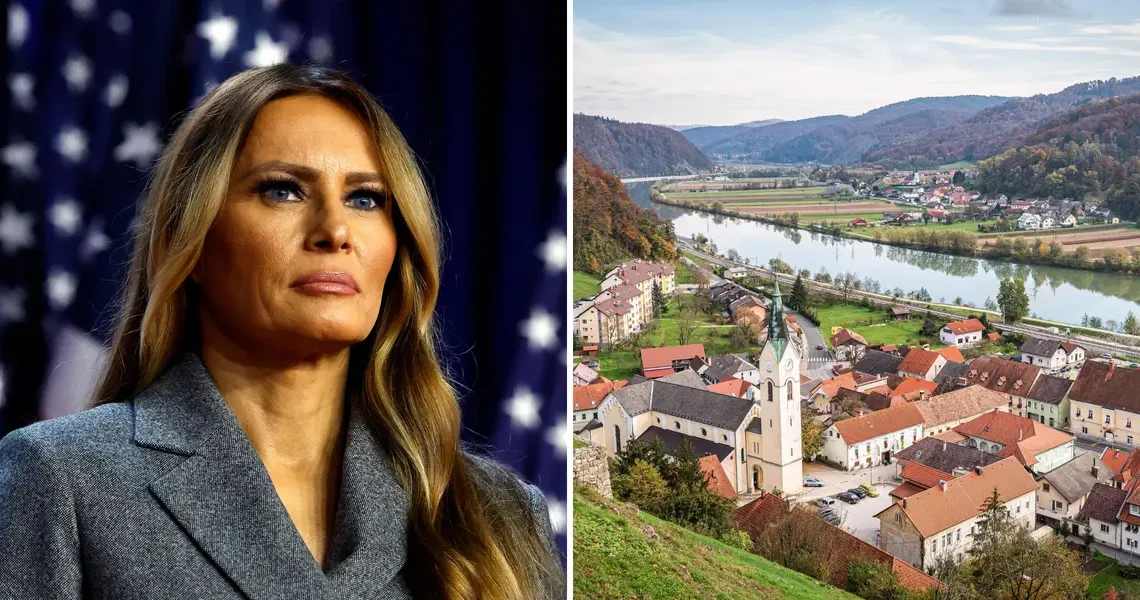 Photos of Melania Trump’s Slovenia hometown show her humble beginnings