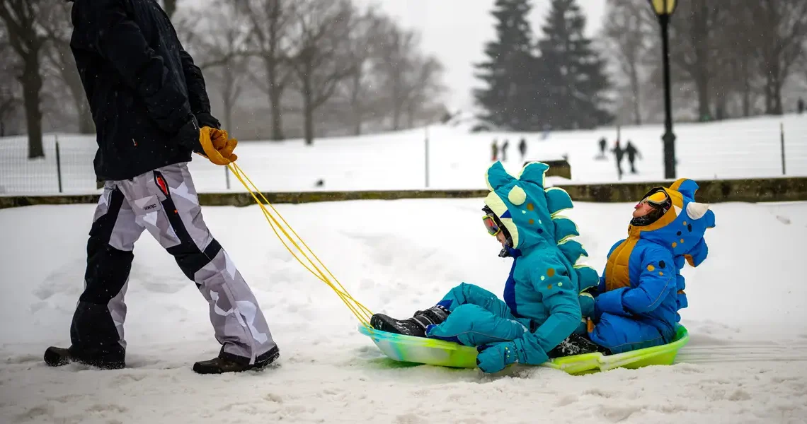 Snow days hit working parents hard. Here’s how 8 Business Insider parents manage.