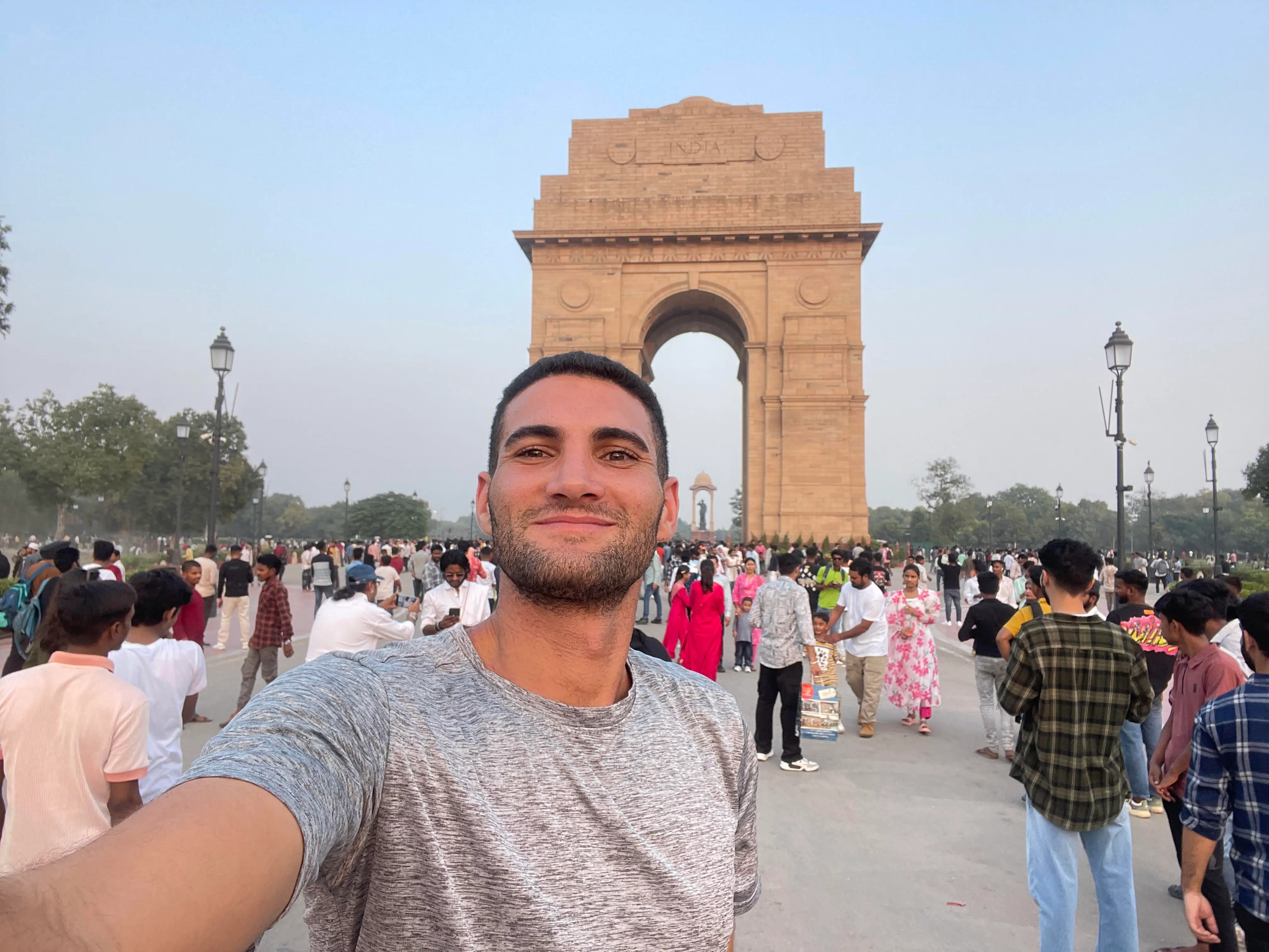 Cameron Mofid in New Delhi, India.