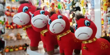 This viral crying horse plushie has become an iconic symbol for the Chinese white collar worker’s hustle life