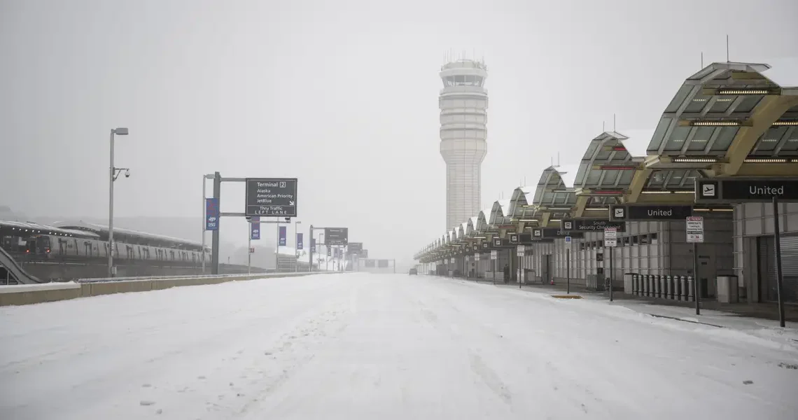 Flight cancellation numbers are dropping as travel starts to recover after a huge winter storm battered the US