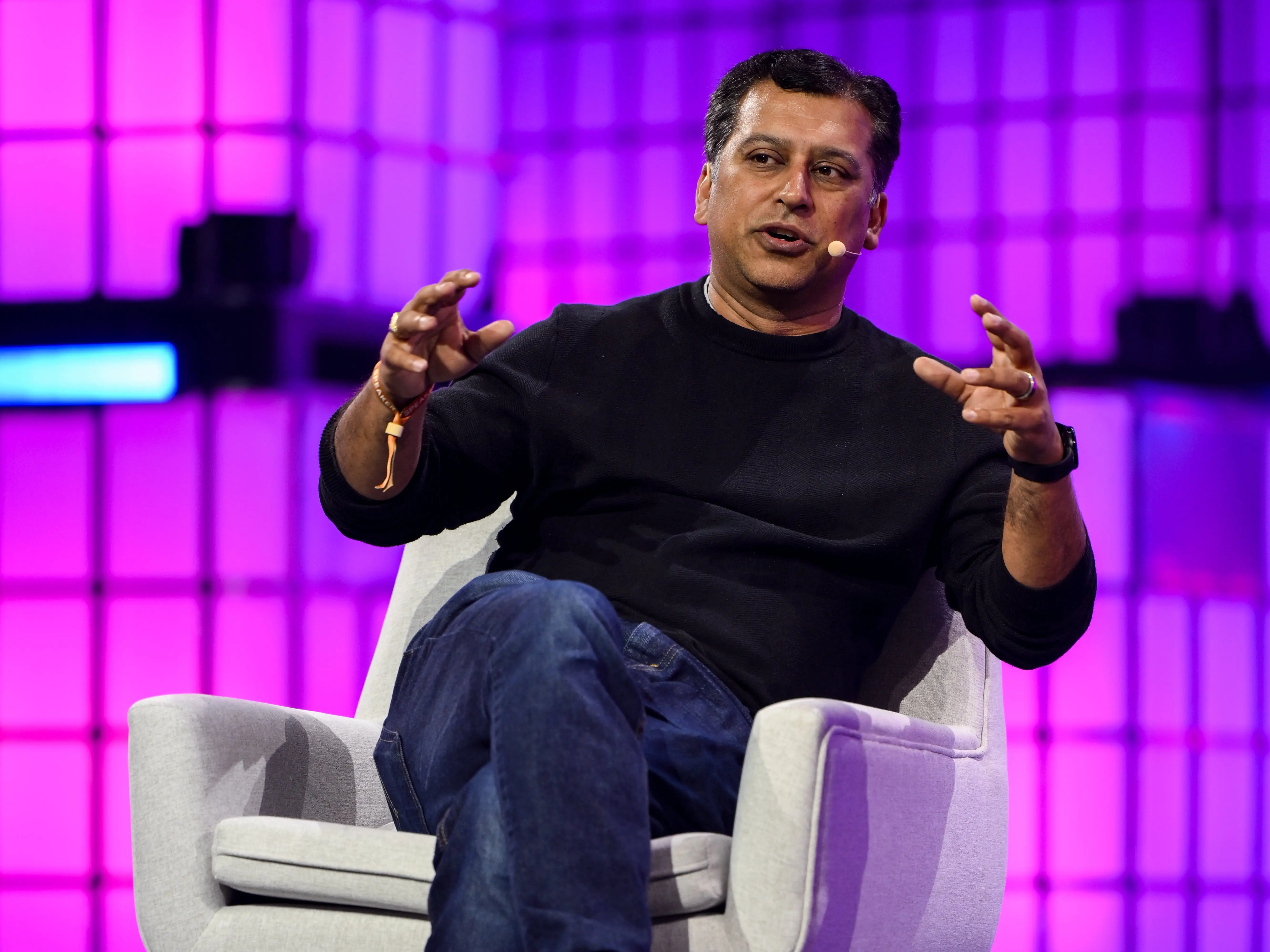 Shishir Mehrotra sitting