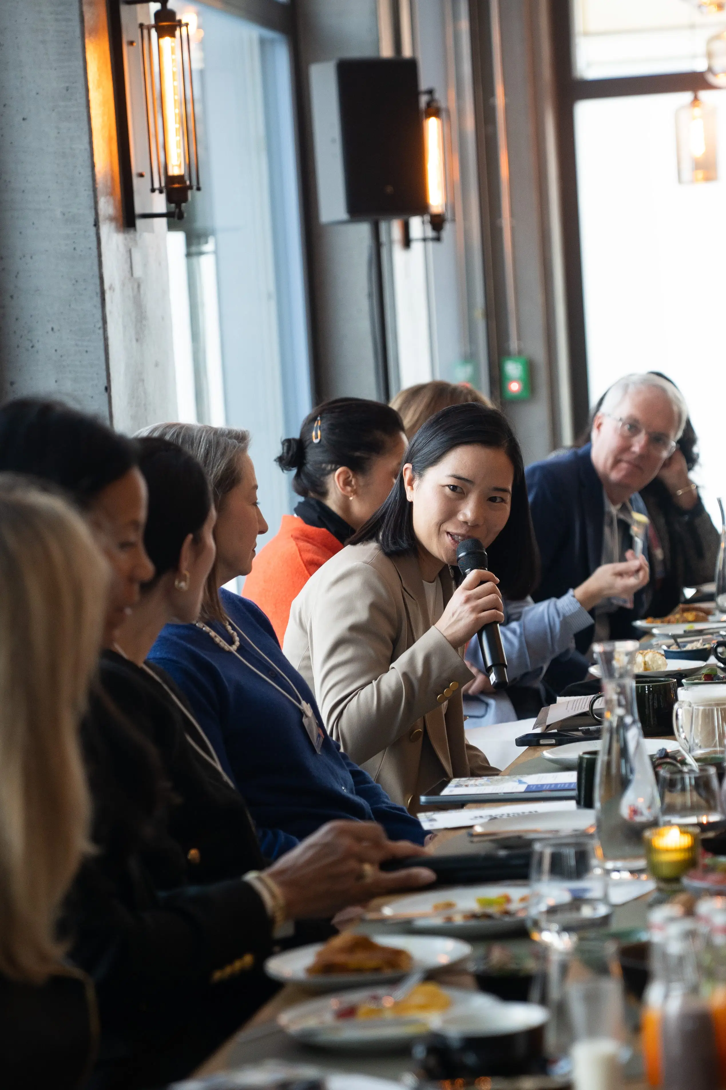 Business Insider's Aki Ito leads roundtable discussion.
