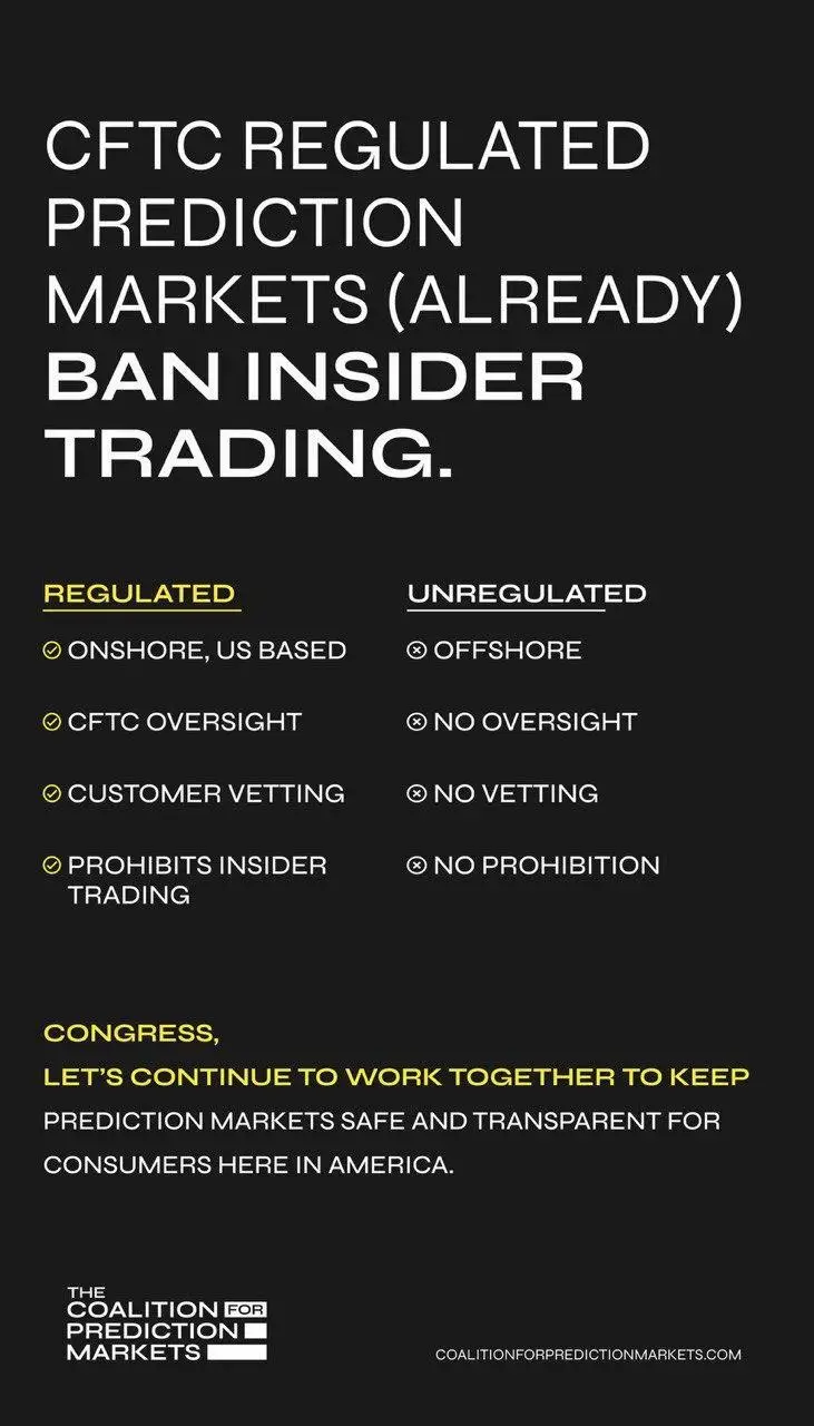 The Coalition for Prediction Markets ad that will appear in the Washington Post on Wednesday.
