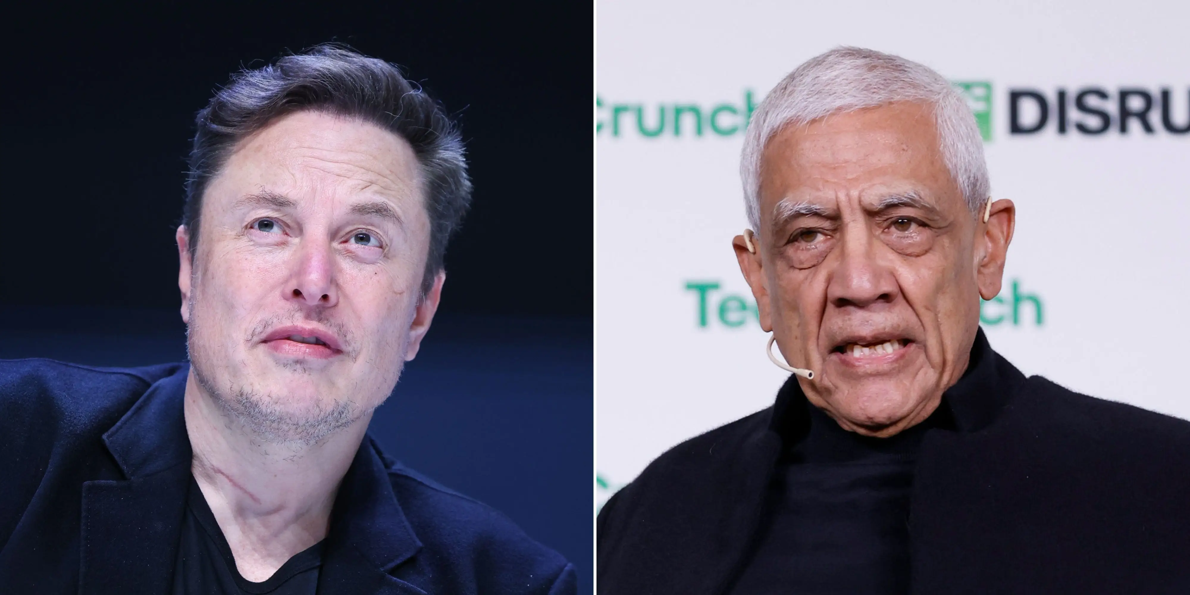 Elon Musk; Vinod Khosla