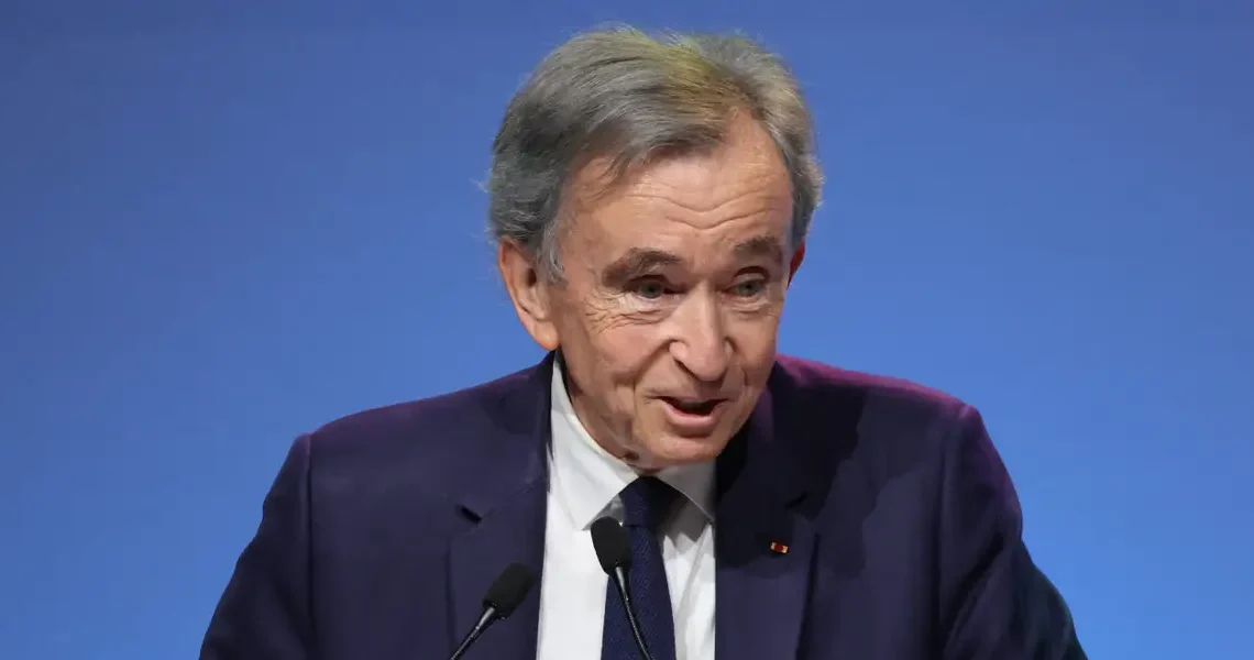 Billionaire Bernard Arnault kicked off LVMH’s earnings call with a dash of dark humor