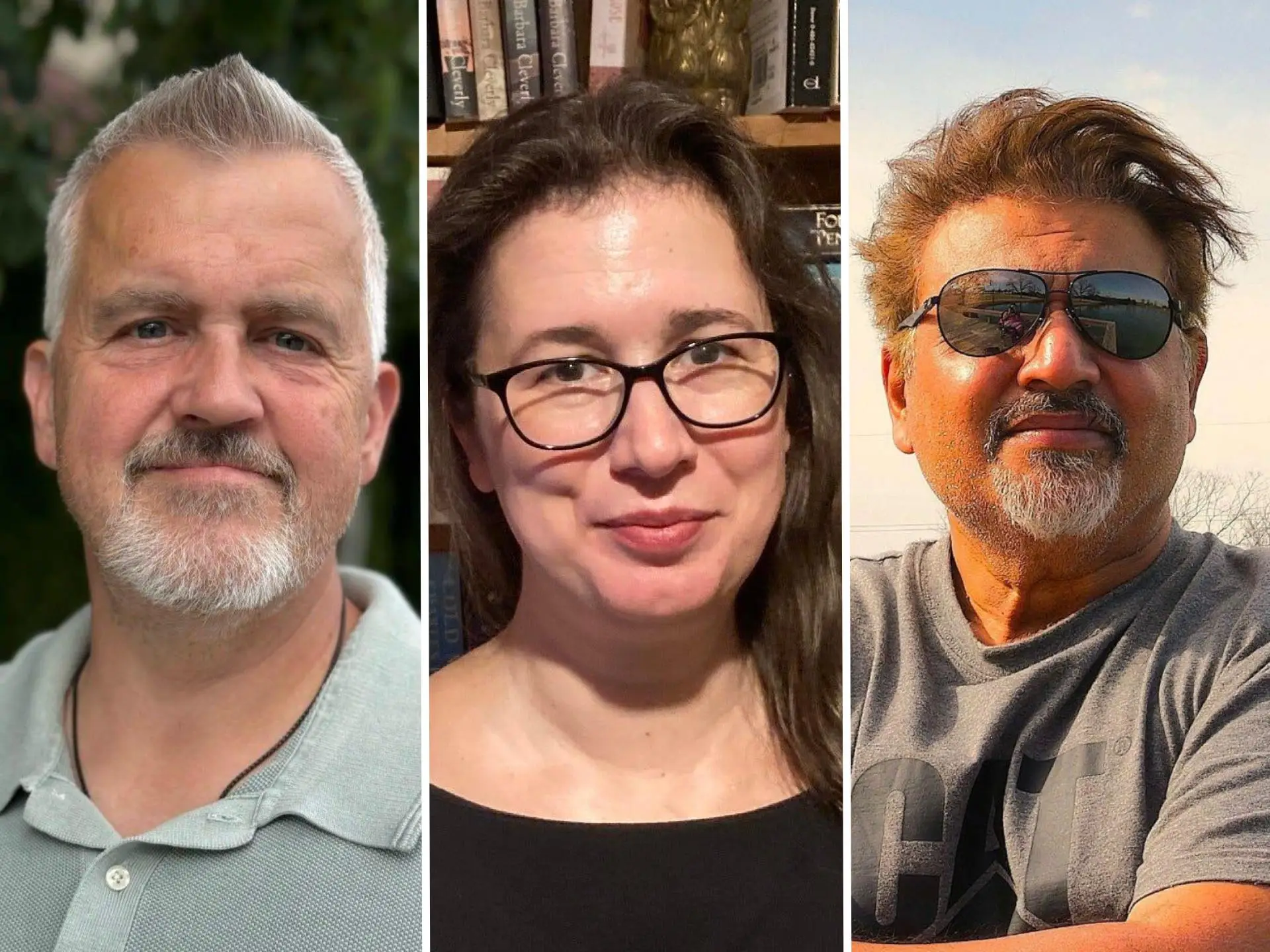 Composite of Mike Kostersitz, Deborah Hendersen and Mody Khan