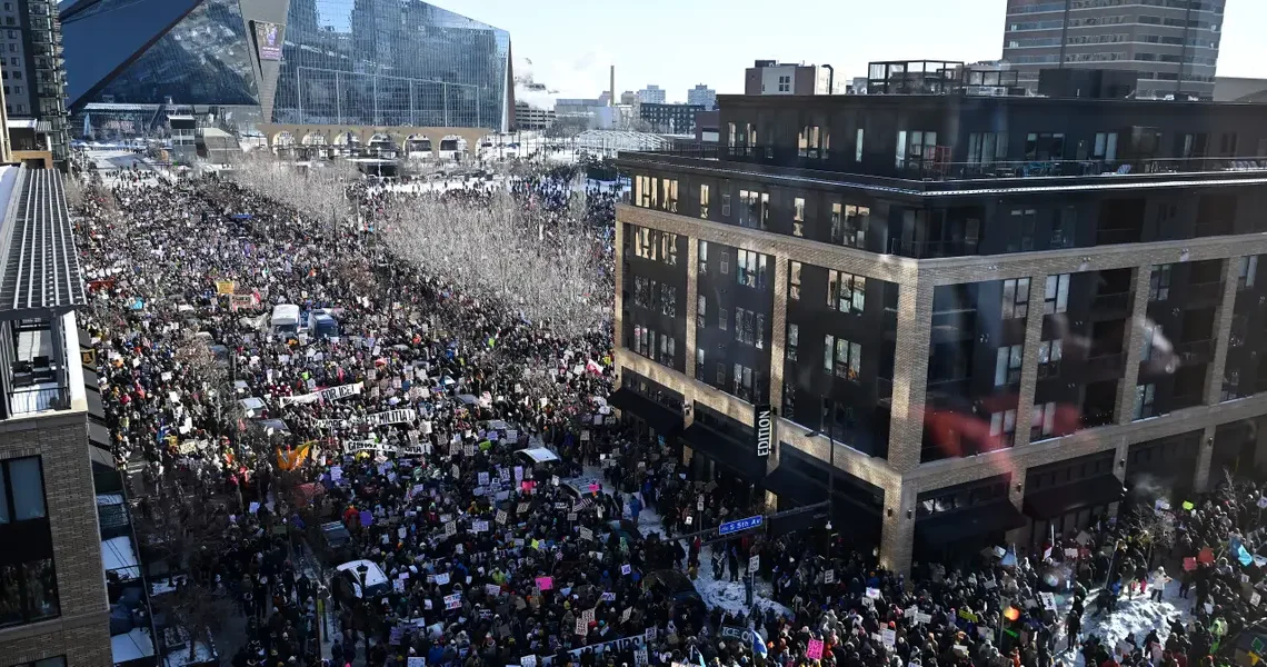 No work, no school, no shopping: A general strike to protest ICE is attempting to go national