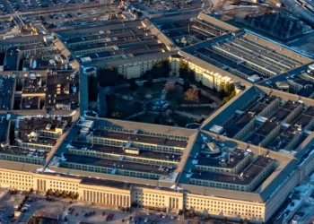 An unusual vending machine selling mystery boxes briefly popped up at the Pentagon. Then it was gone.
