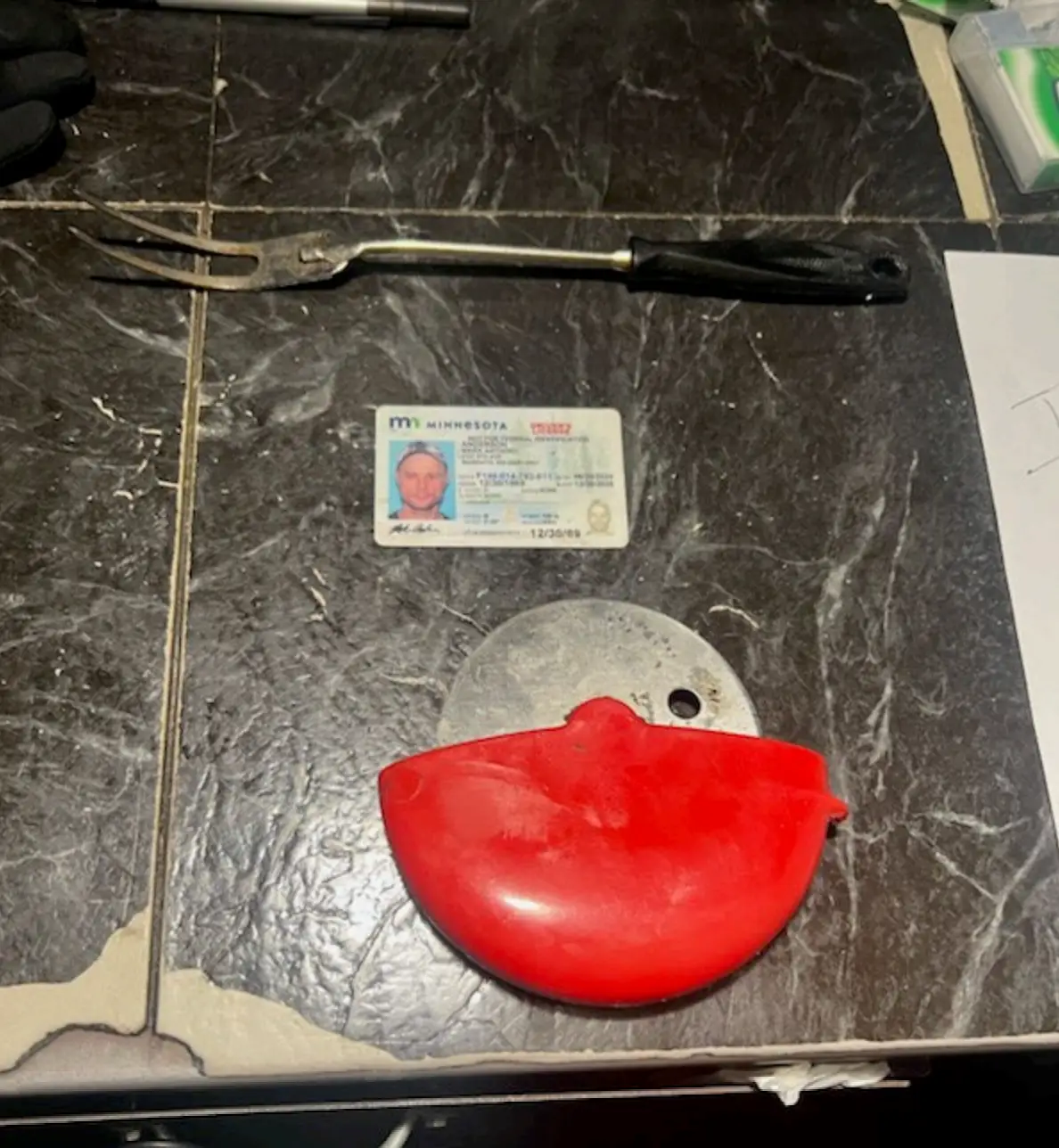 mark anderson pizza wheel barbecue fork