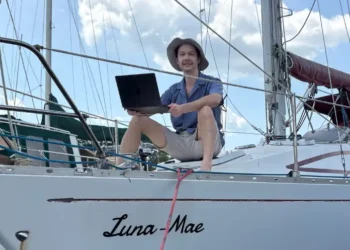 I left the US and work remotely from a boat in Southeast Asia. My hours are 9 p.m. to 5 a.m., but I still have time for adventures.