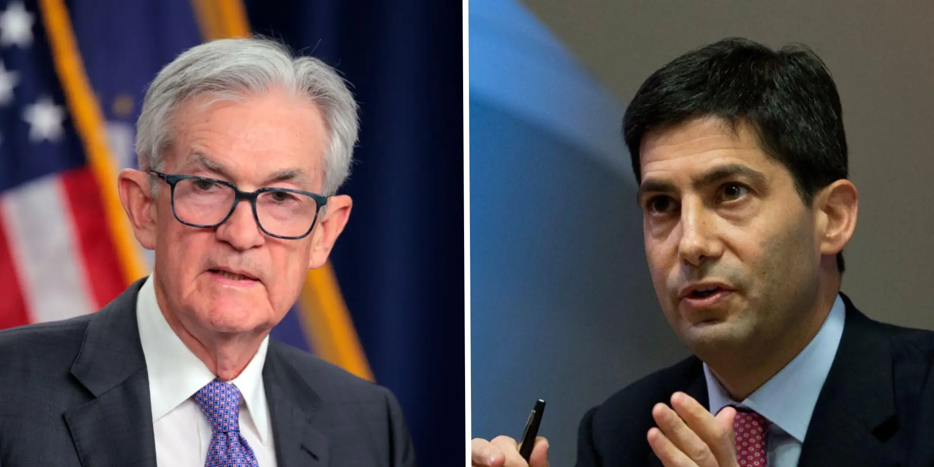 Jerome Powell and Kevin Warsh