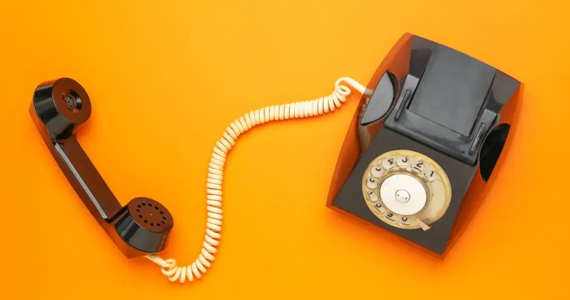 You should just call people on the phone