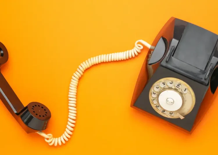 You should just call people on the phone