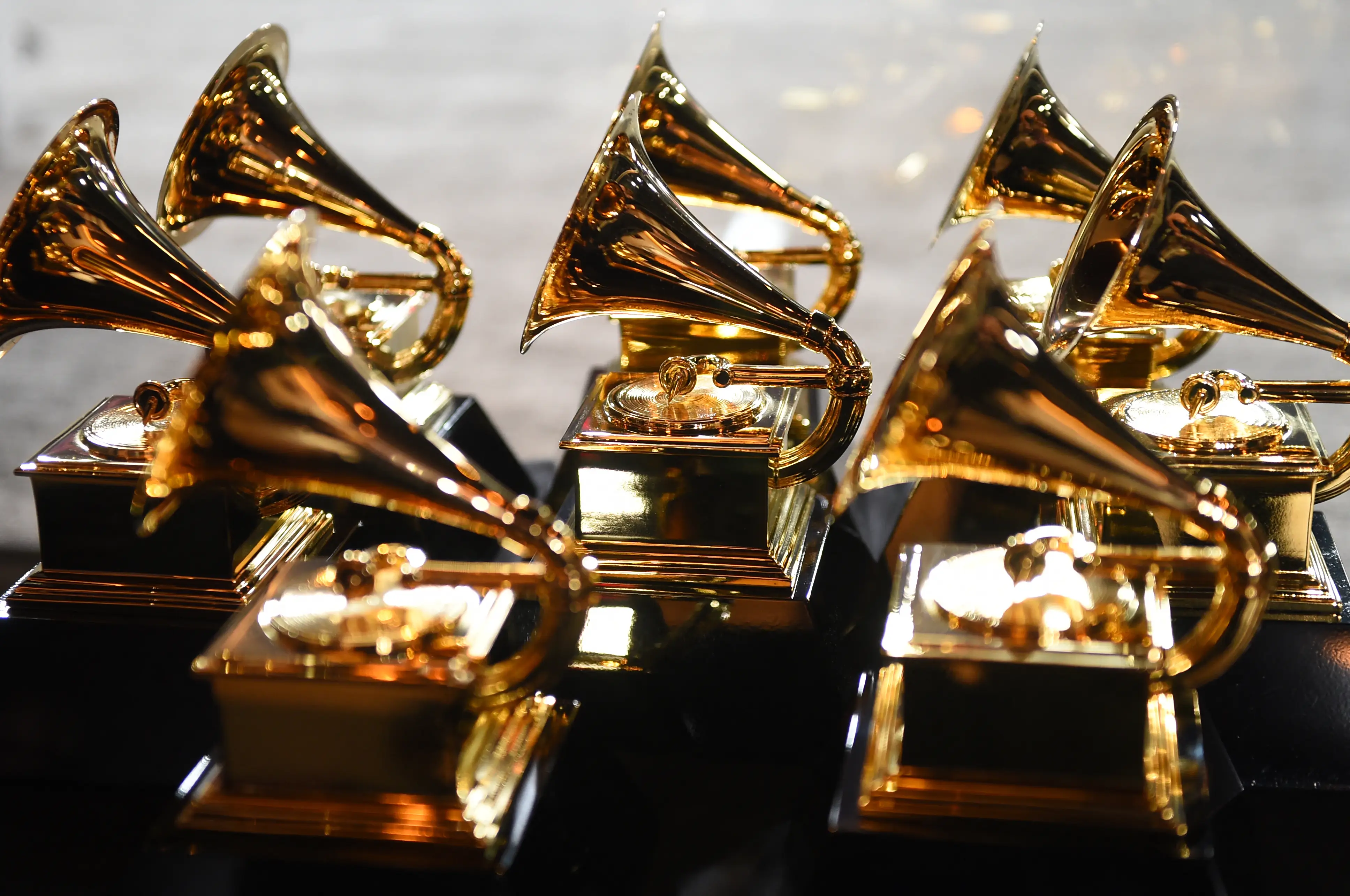 Grammy statuettes