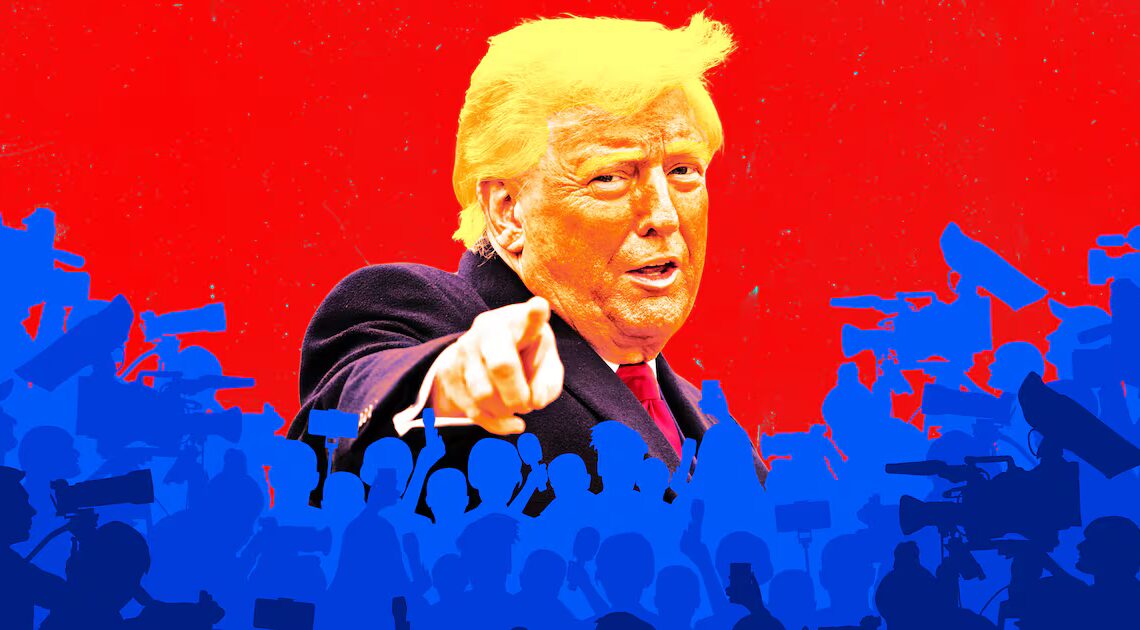 Opinion: Trump Is Coming for You. The Press Is Just Standing in the Way