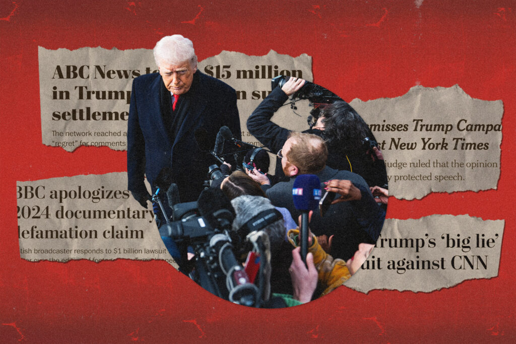 Trump has ramped up lawsuits against the media. Here’s where they stand