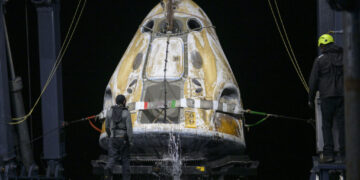 NASA crew splashes down safely after mission cut short over astronaut’s health