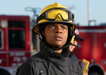 ‘9-1-1’ Actor Elijah M. Cooper Unpacks Harry’s Scary Stunt and Joining the Team: ‘It’s Crazy on Set’