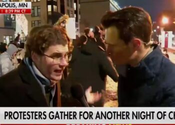 Panicked Hannity Fails to Bait Anti-ICE Protester in Live Interview