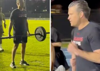 Laura Loomer Thirsts Over Hegseth’s Morning Workout