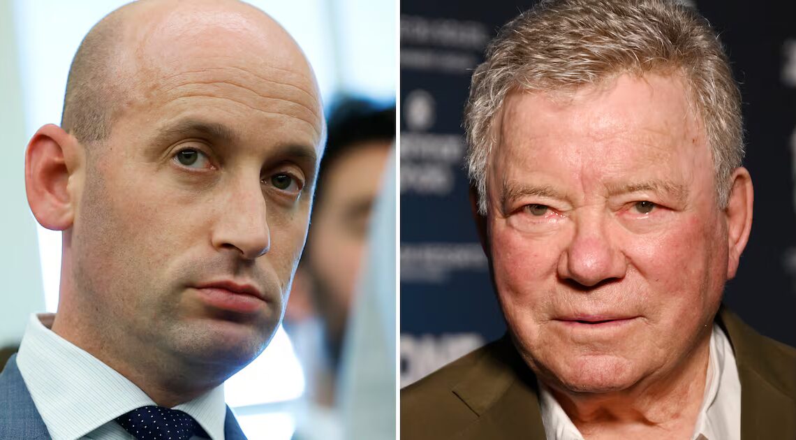 Shatner Epically Mocks Stephen Miller’s Bonkers ‘Star Trek’ Attack