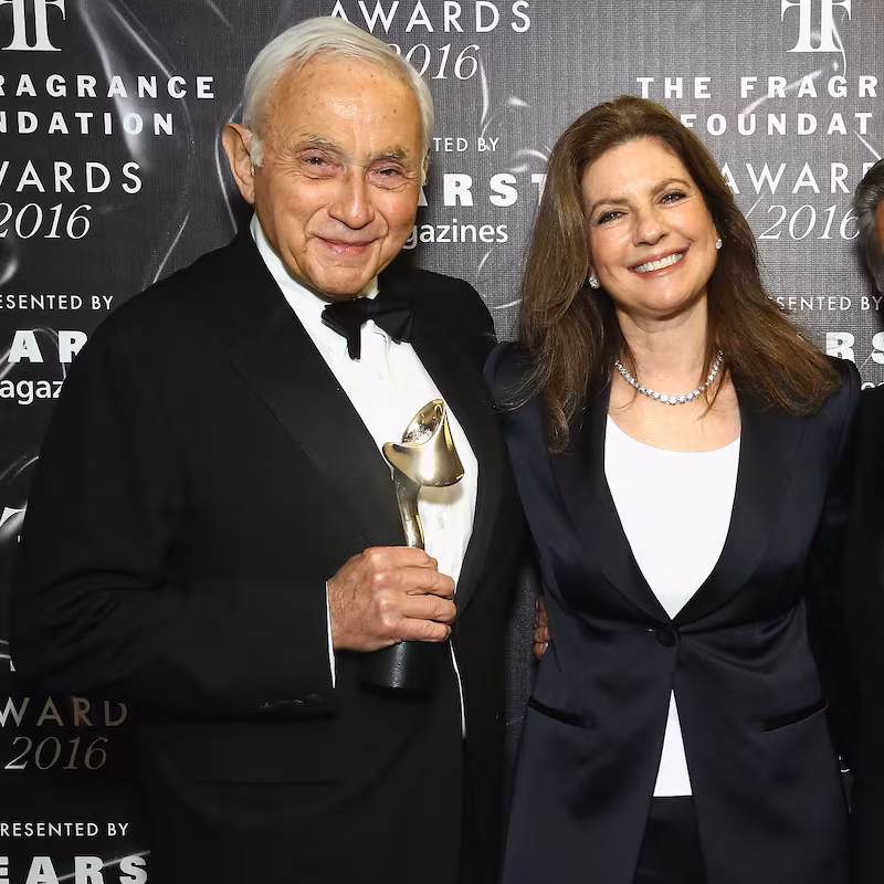 Les Wexner and Abigail Wexner.