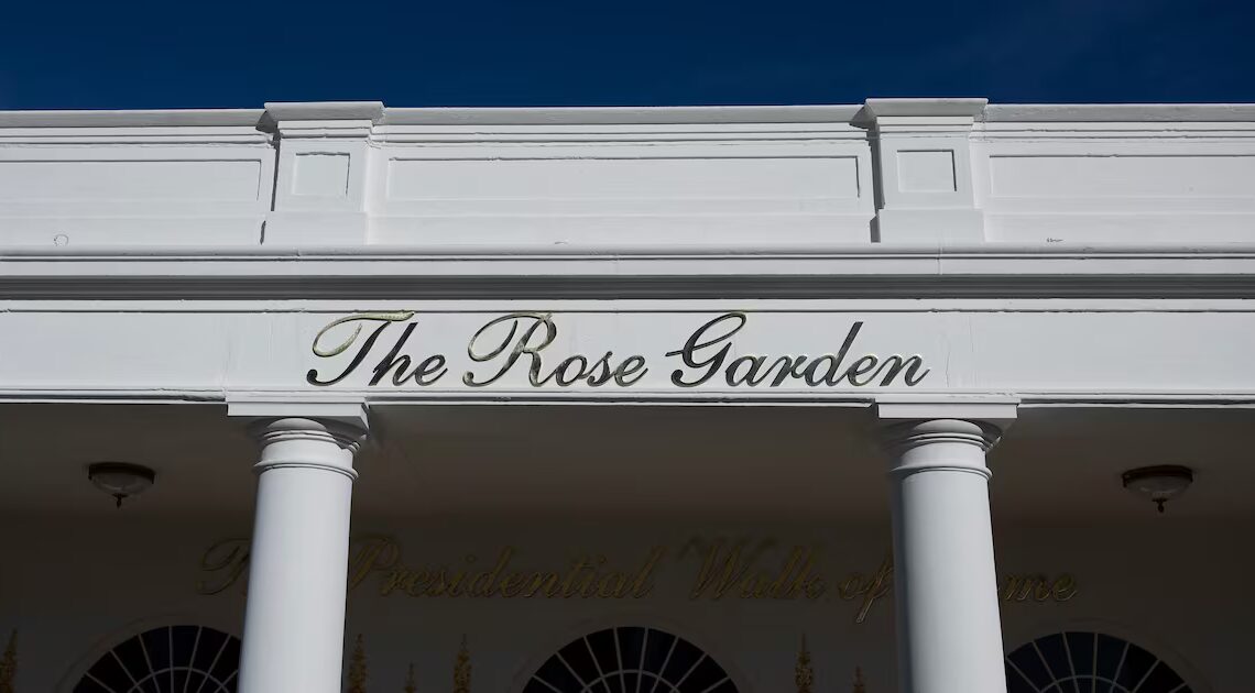 Trump Adds Tacky Mar-a-Lago Bling to Signpost Where He Is