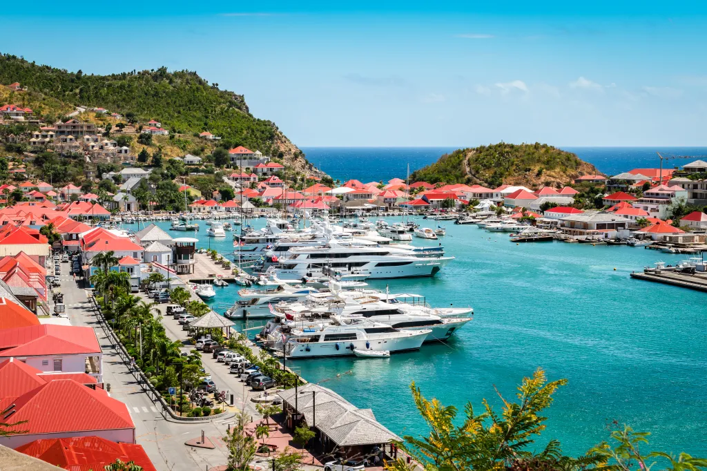 Gustavia Harbor in St. Barth's