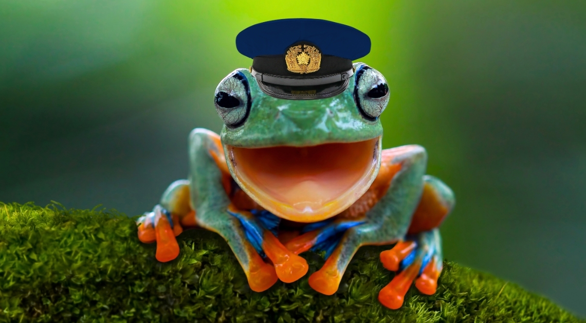 An AI-Generated Police Report Claimed a Cop Transformed Into a Frog