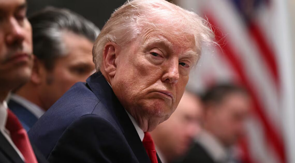 Trump, 79, Gives Eye-Popping Excuse for Snoozing in Cabinet Meeting