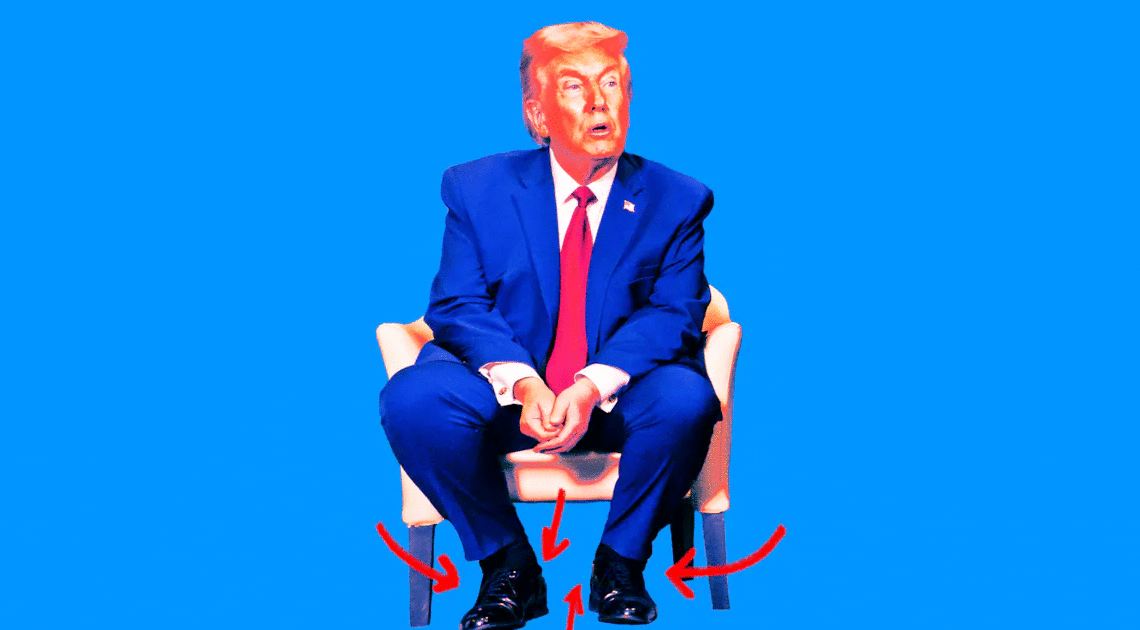 Trump, 79, Flaunts Cankles In Front of World Leaders