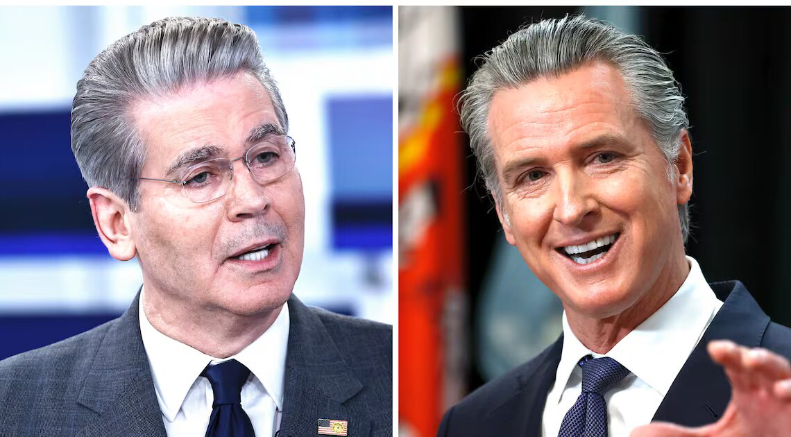 Trump Goon Loses It at Newsom for Making Fun of His ‘Smug’ Speech