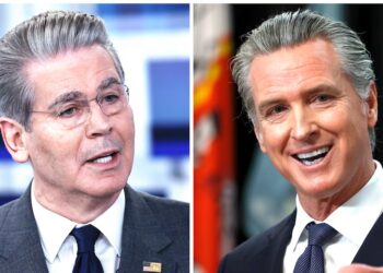 Trump Goon Loses It at Newsom for Making Fun of His ‘Smug’ Speech