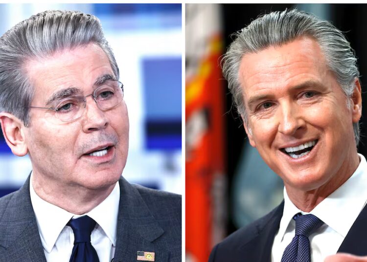 Trump Goon Loses It at Newsom for Making Fun of His ‘Smug’ Speech