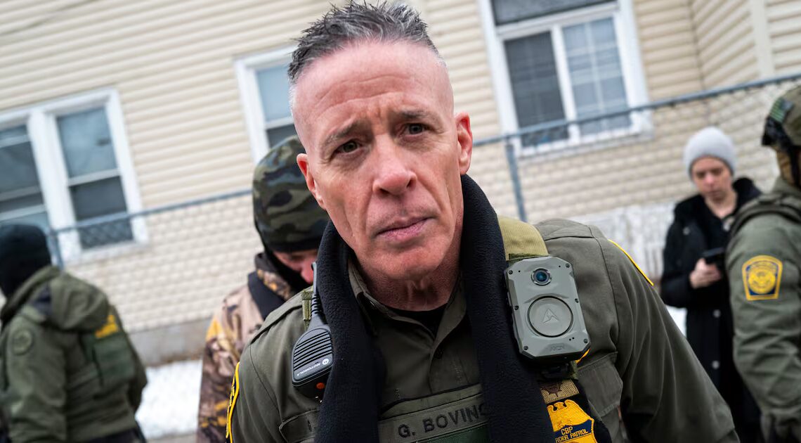 Cast-Off Border Patrol Boss Spotted Driving on Sad Journey Home