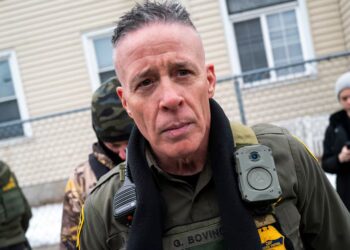 Cast-Off Border Patrol Boss Spotted Driving on Sad Journey Home