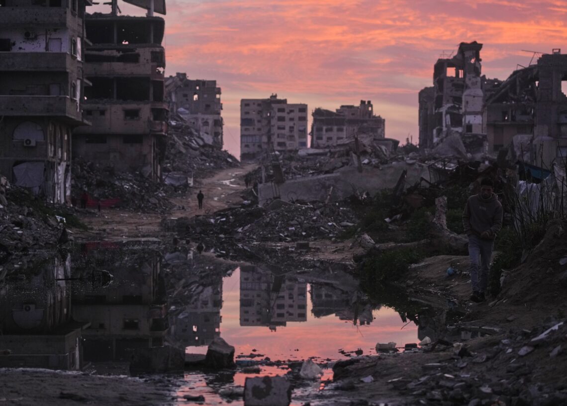 Behind the scenes, a real plan is underway for rebuilding Gaza