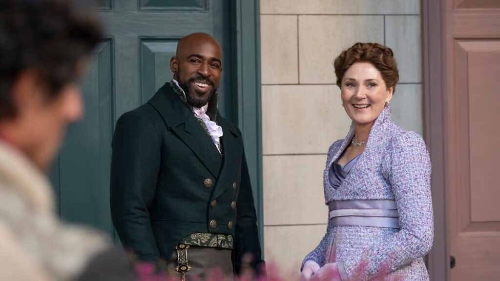 ‘Bridgerton’: Ruth Gemmell and Daniel Francis on Violet and Marcus’ Romance, That Season 4 Sex Scene