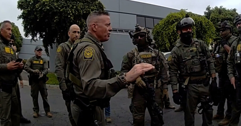 ‘It’s All About Us Now’: Video Shows Bovino’s Orders to Agents in L.A. Raids