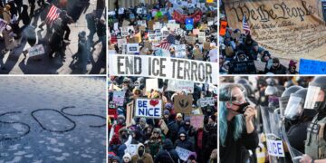 Anti-ICE Protesters Flood U.S. Cities Days After Nurse Killing